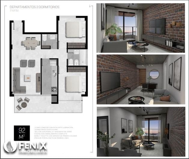 DF693 - DEPARTAMENTO EN VENTA EDIF. SANTA MARIA III — foto 3