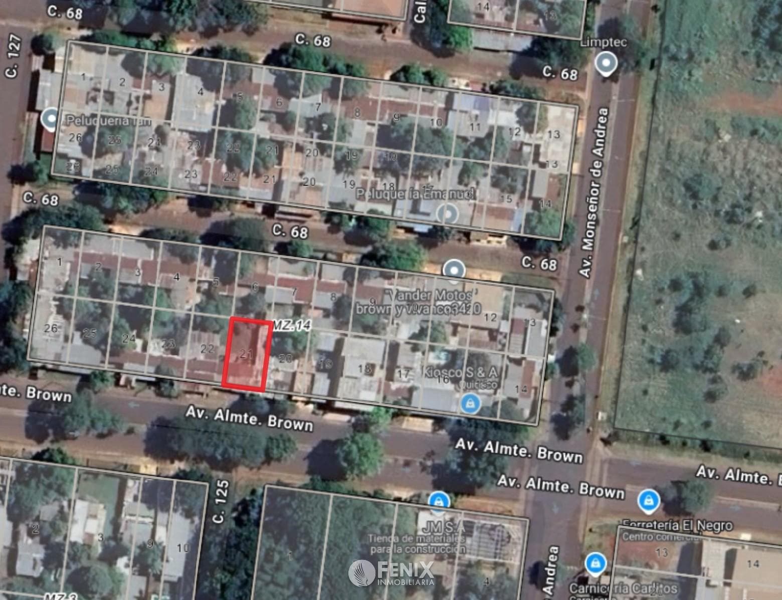 TF767 - TERRENO EN VENTA - AV. ALMTE. BROWN CASI MONSEÑOR DE ANDREA