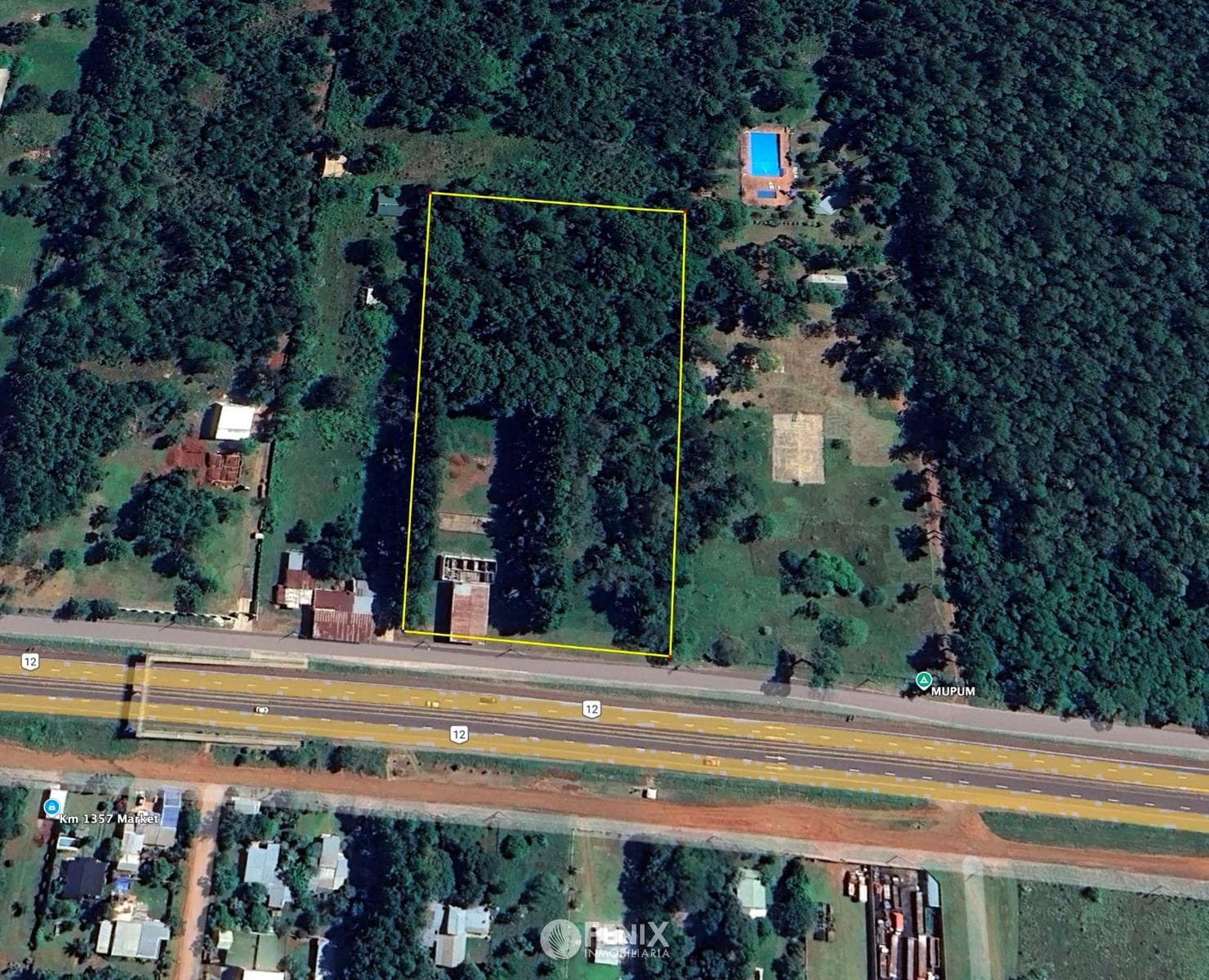 TF830 - TERRENO DE 2 HECTÁREAS EN VENTA - RUTA 12